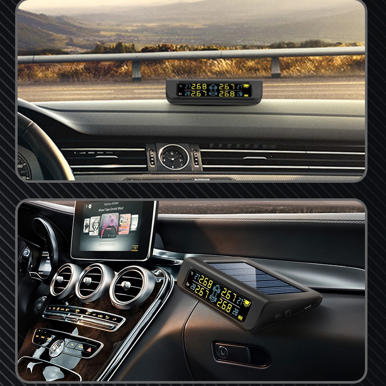 Cảm Biến Áp Suất Lốp Ô Tô TPMS Cao Cấp CareUD T882 (2 phiên bản, Gắn Trong hoặc Gắn Ngoài)