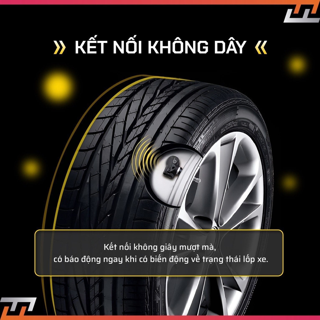 Cảm Biến Áp Suất Lốp ÔTô TPMS Cao Cấp STEELMATE TP-MT11 PRO (Cảm Biến Gắn Trong) - Hàng Chính Hãng