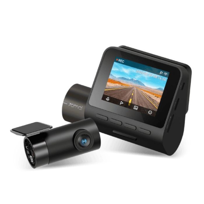 Camera Hành Trình 70mai Dash Cam A200 HDR 1080P Phiên Bản QUỐC TẾ ghi hình trước sau, Night Owl Vision