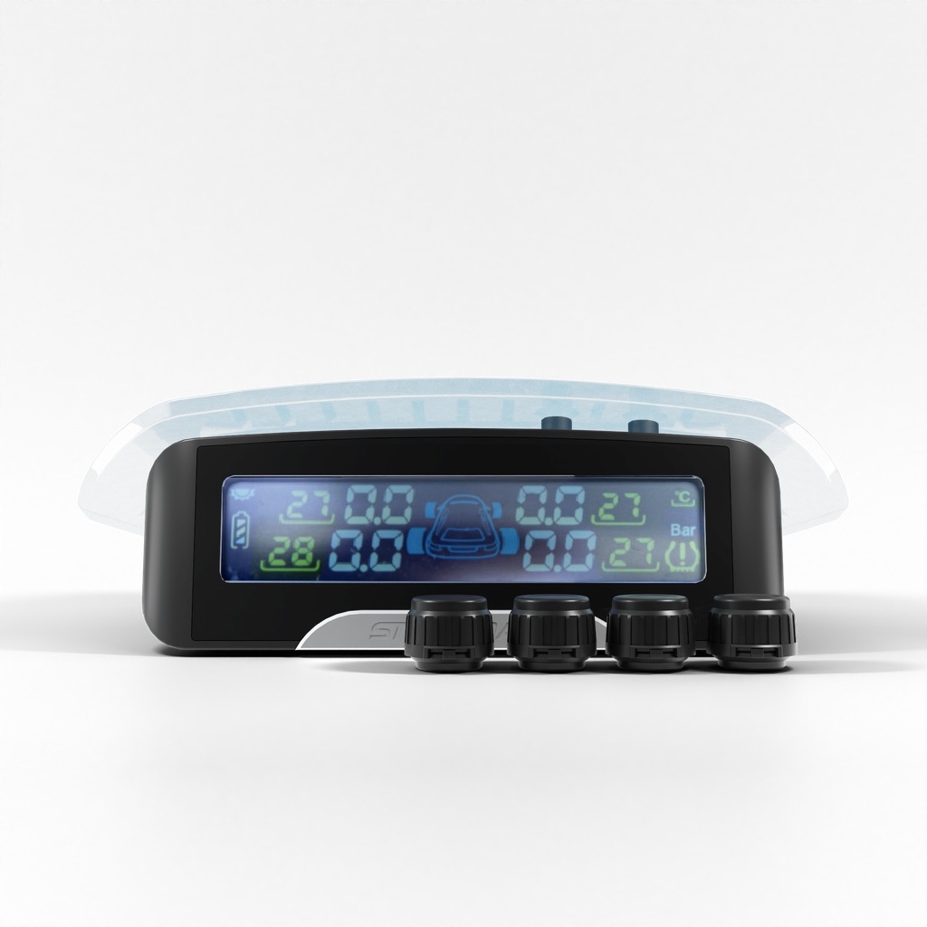 Cảm Biến Áp Suất Lốp Ô Tô STEELMATE TP-S23 Cao Cấp Gắn Van Ngoài (Mẫu Mới 2025, Hàng Chính Hãng)