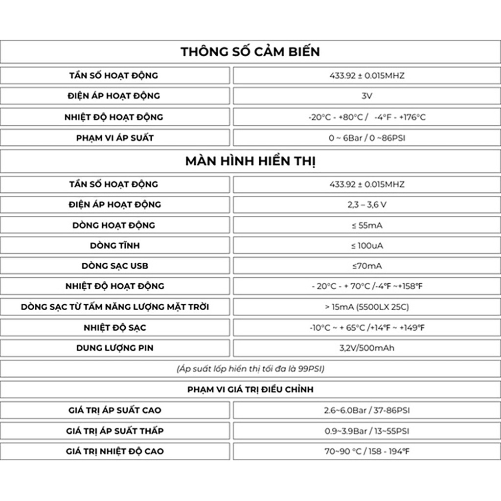 Cảm Biến Áp Suất Lốp Ô Tô STEELMATE TP-S23 Cao Cấp Gắn Van Ngoài (Mẫu Mới 2025, Hàng Chính Hãng)