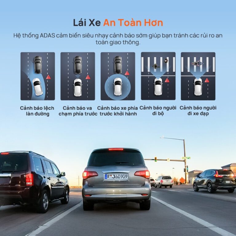 Camera Hành Trình 70mai A800SE Ghi Hình 2 Kênh Trước Sau Chất Lượng 4K UHD HDR (Bản Quốc Tế 2025)