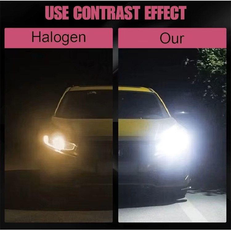 Đèn LED Ô Tô Cao Cấp AKE K13 Siêu Sáng 2 Nhiệt Màu 3000K/6000K Chân H1 H3 H4 H7 H11 9005 9006 9012