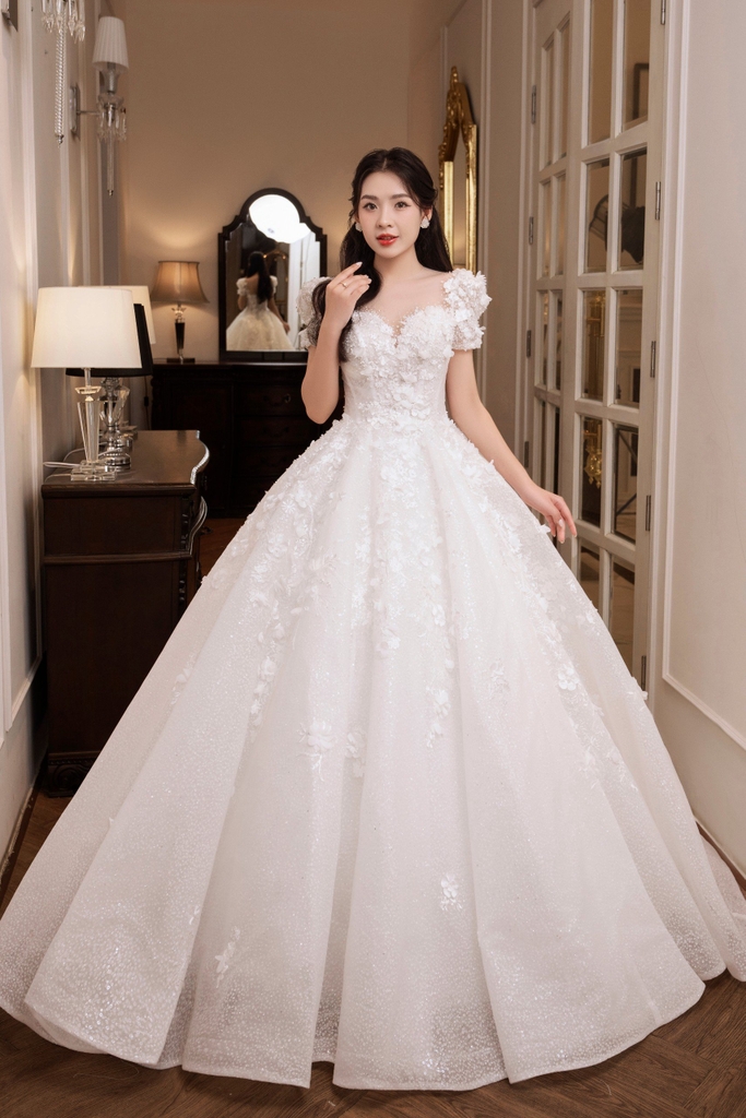 Váy Cưới Luxury Wedding Gown CD19