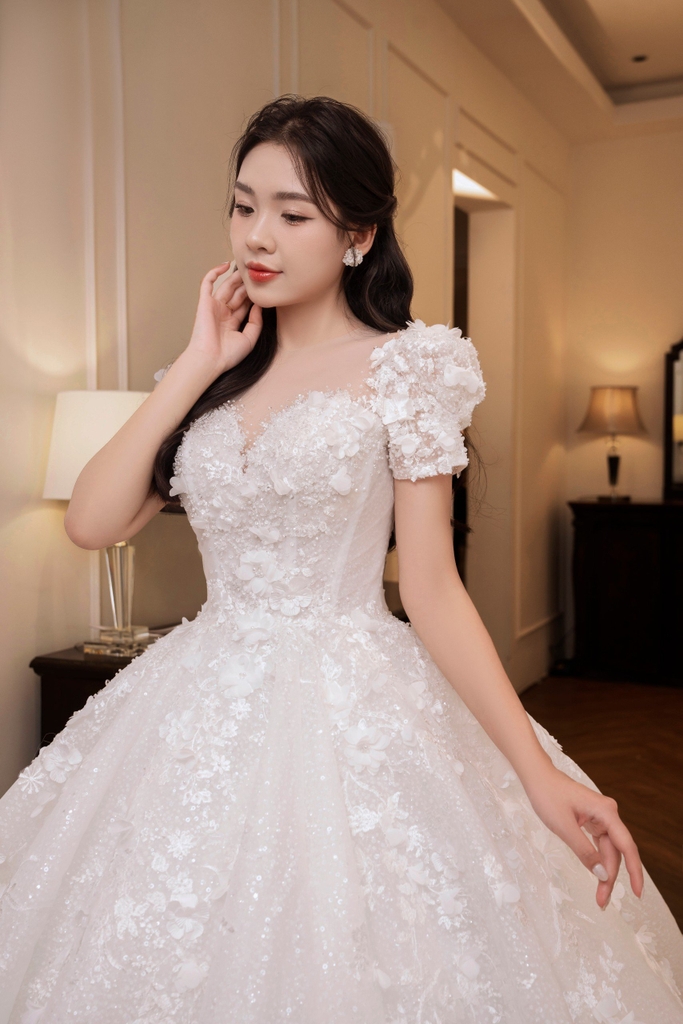 Váy Cưới Luxury Wedding Gown CD19