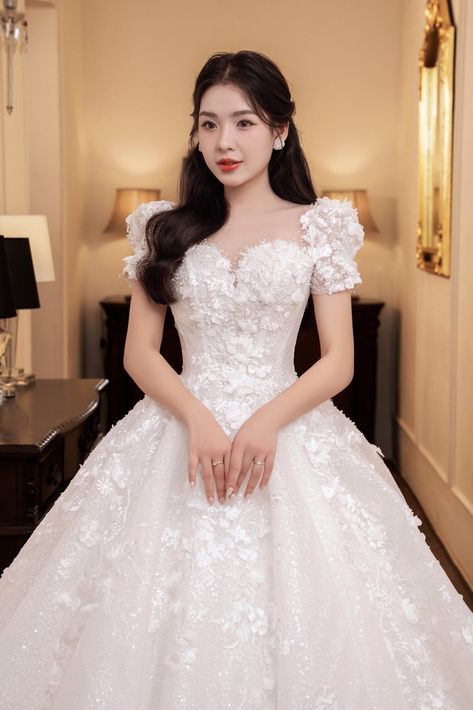 Váy Cưới Luxury Wedding Gown CD19