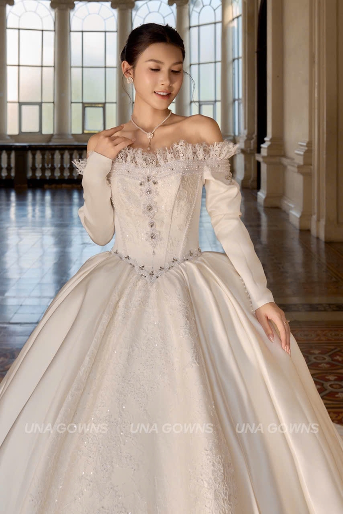 Váy Cưới Luxury Wedding Gown CD39