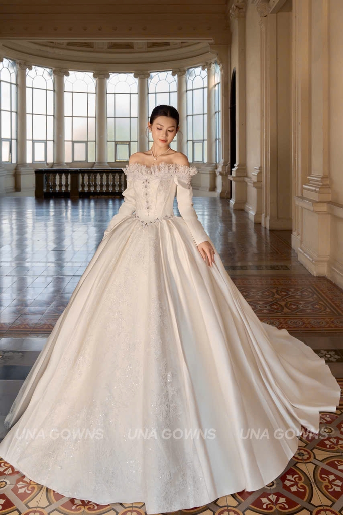 Váy Cưới Luxury Wedding Gown CD39