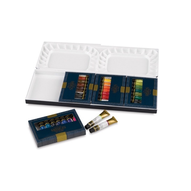 Bộ 24 34 36 7ml 15ml Màu nước Mijello Mission Gold Hàn Quốc