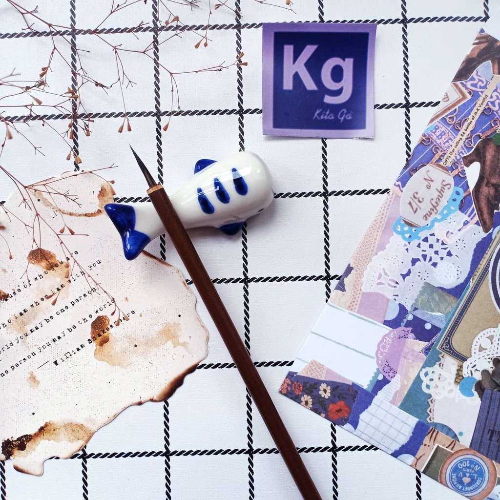 Cọ tỉa lông thú. vẽ chi tiết, màu nước, viết thư pháp Hiệp Cân