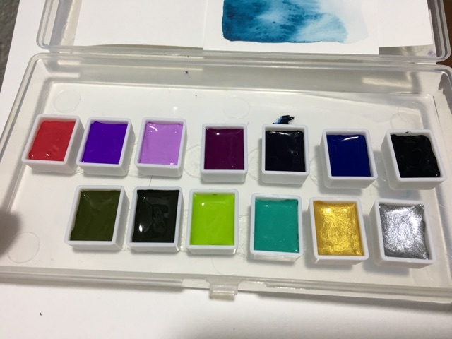 108 full mã màu nước Holbein hạng họa sĩ chuyên nghiệp Pocket Holbein Nhật Bản tuỳ chọn