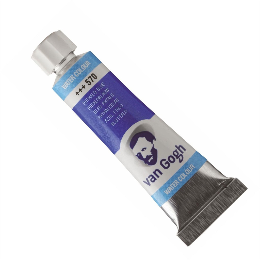 P2 Vangogh Tube 10ml & Halfpan lẻ Màu nước Vangogh tuýp lẻ 10ml