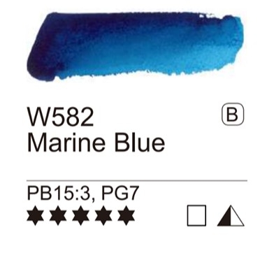 ✨Mijello 15ml ✨P3 Tone tím xanh Màu nước tuýp lẻ 15ml Mijello Mission Gold Hàn Quốc