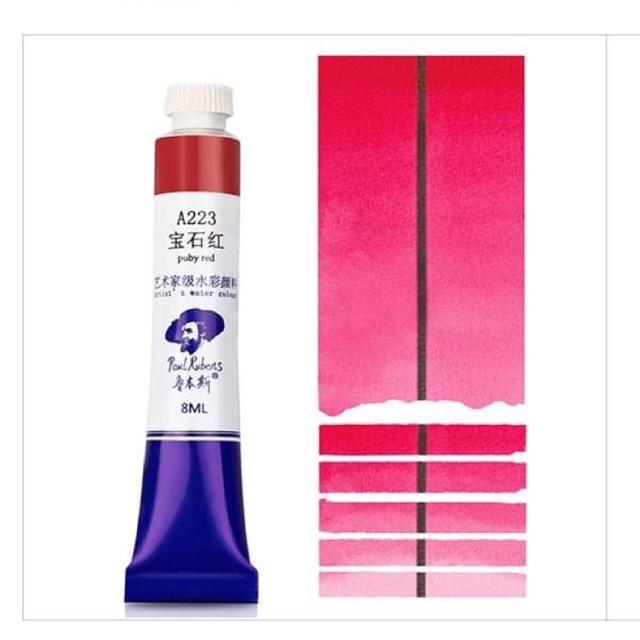 P2 Tone Đỏ hồng Màu nước Paul Rubens Artist tuýp 18ml đã cập nhật
