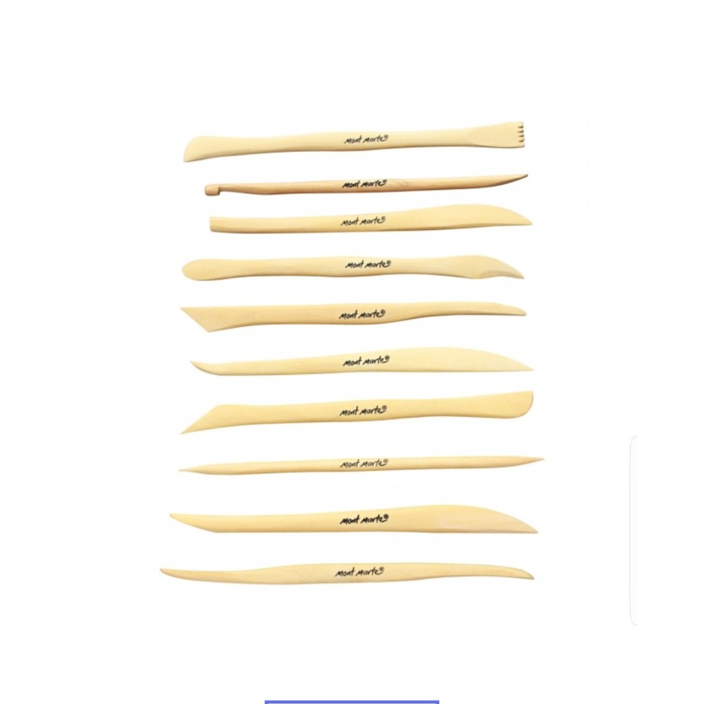 Đất sét tự khô và dụng cụ làm đất sét Mont Marte