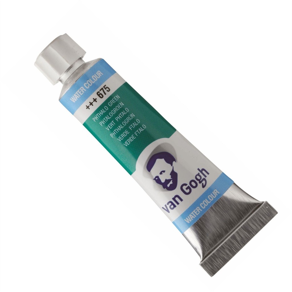 P2 Vangogh Tube 10ml & Halfpan lẻ Màu nước Vangogh tuýp lẻ 10ml