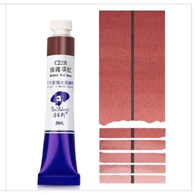 P2 Tone Đỏ hồng Màu nước Paul Rubens Artist tuýp 18ml đã cập nhật