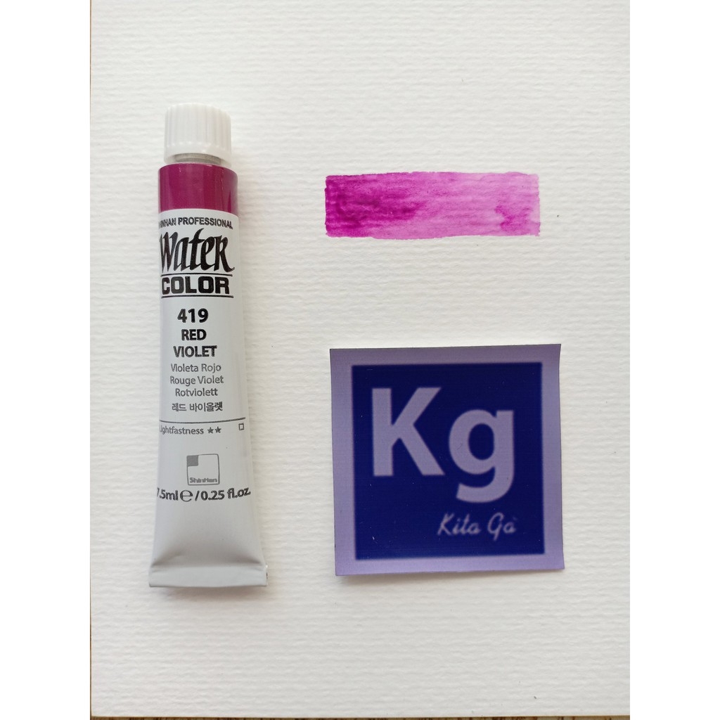 Màu nước lẻ Shinhan Professional tube 7.5ml