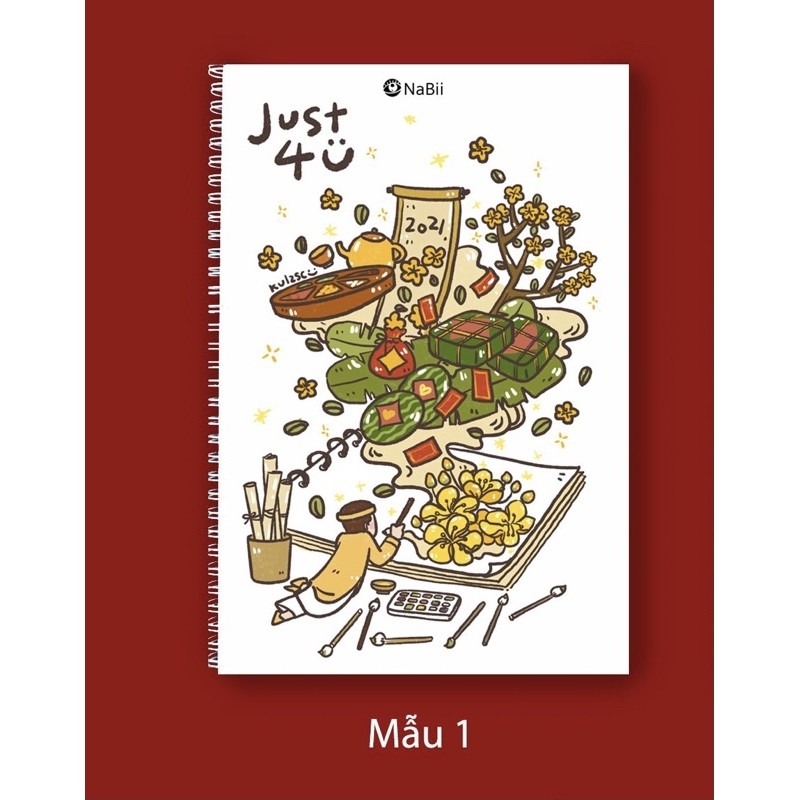 Giấy vẽ màu nước hãng Nabii AQUA Fat 300gsm sổ vẽ A4 A5 IMASketchbook 32t 160gsm