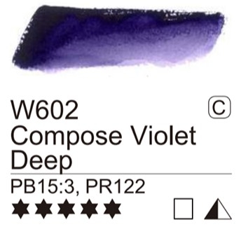 ✨Mijello 15ml ✨P3 Tone tím xanh Màu nước tuýp lẻ 15ml Mijello Mission Gold Hàn Quốc