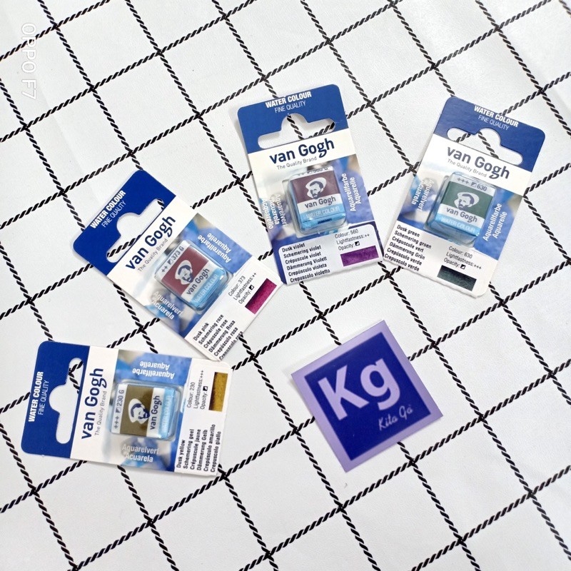 Set 4 Mã màu Dusk Vangogh Royal Talens