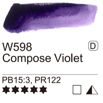 ✨Mijello 15ml✨P2 Tone đỏ hồng tím Màu nước tuýp lẻ 15ml Mijello Mission Gold Hàn Quốc