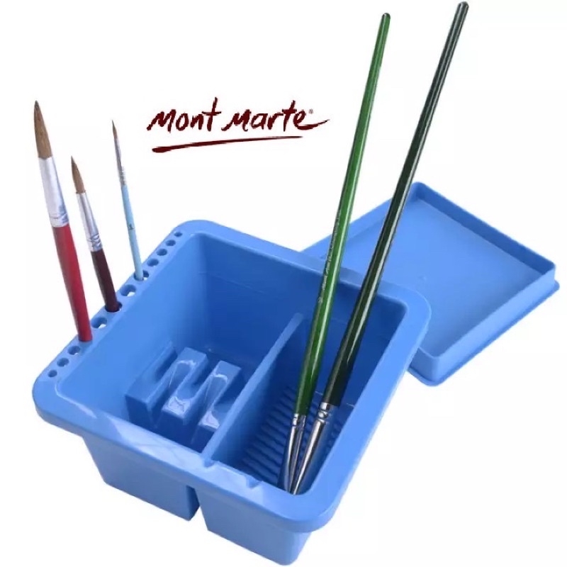 Xô rửa cọ chuyên dụng Maries (xám) Montmarte (xanh) Miya gấp (xanh)