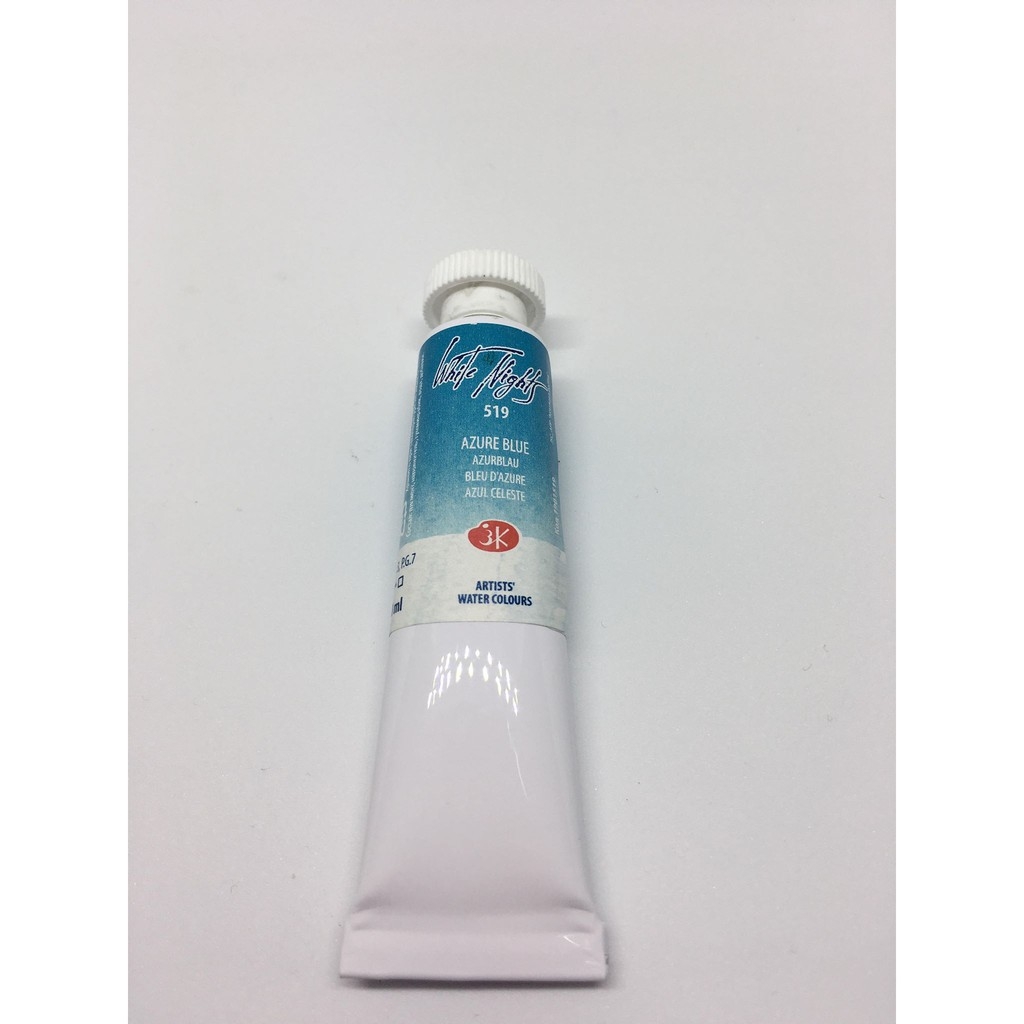 P3 màu nước White nights tuýp lẻ 10ml &fullpan nén ~2.5ml