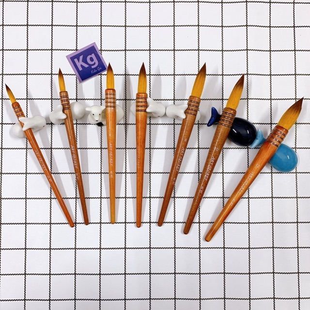 Cọ vẽ Mop Art Secret 40 RT Hàn Quốc thân gỗ