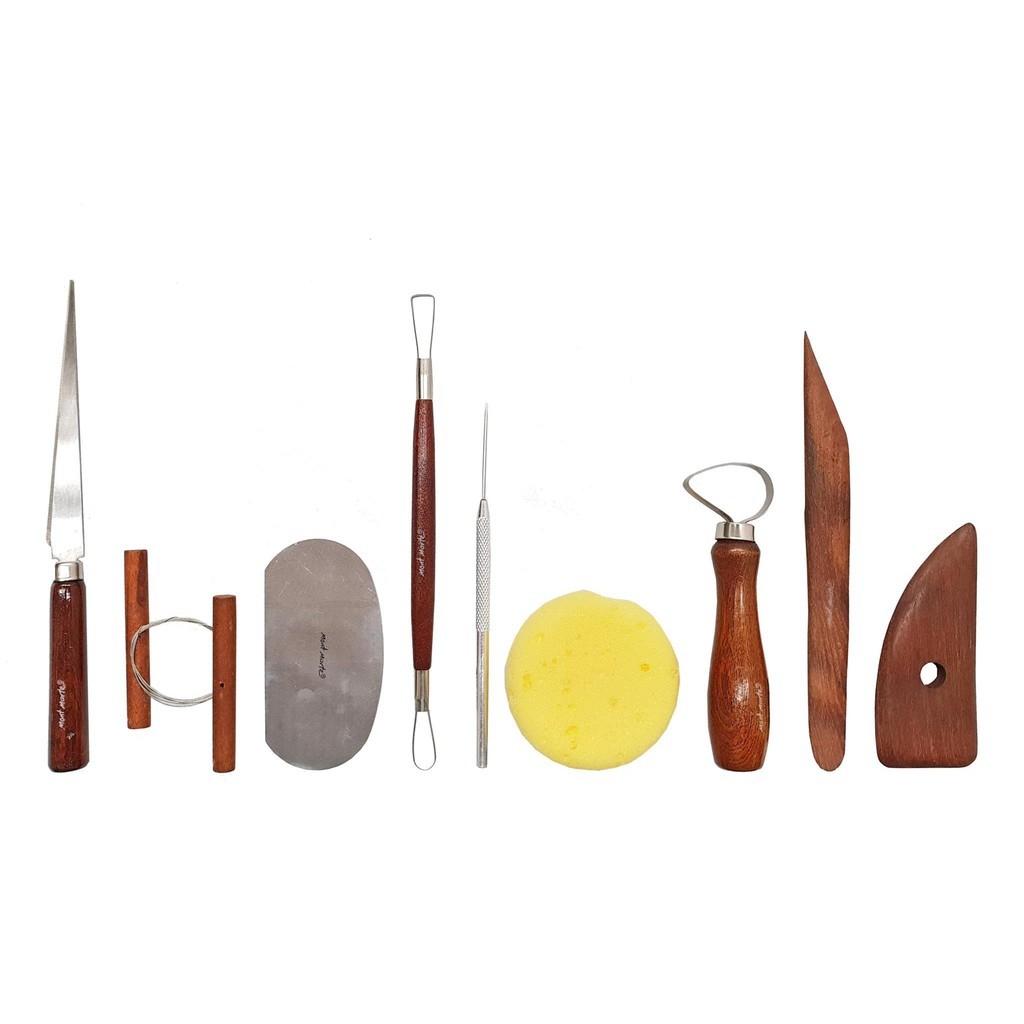 Đất sét tự khô và dụng cụ làm đất sét Mont Marte