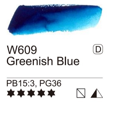 ✨Mijello 15ml✨P4 tone xanh Màu nước tuýp lẻ 15ml Mijello Mission Gold Hàn Quốc