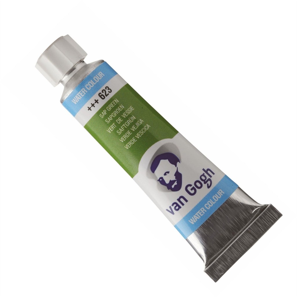 P3 Vangogh Tube 10ml & Halfpan lẻ Màu nước Vangogh tuýp lẻ 10ml