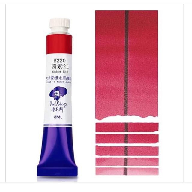 P2 Tone Đỏ hồng Màu nước Paul Rubens Artist tuýp 18ml đã cập nhật
