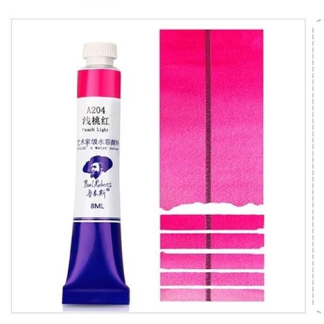 P2 Tone Đỏ hồng Màu nước Paul Rubens Artist tuýp 18ml đã cập nhật