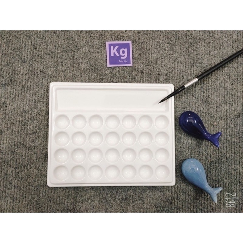 Khay nhựa đa năng pha màu pha mực thư pháp