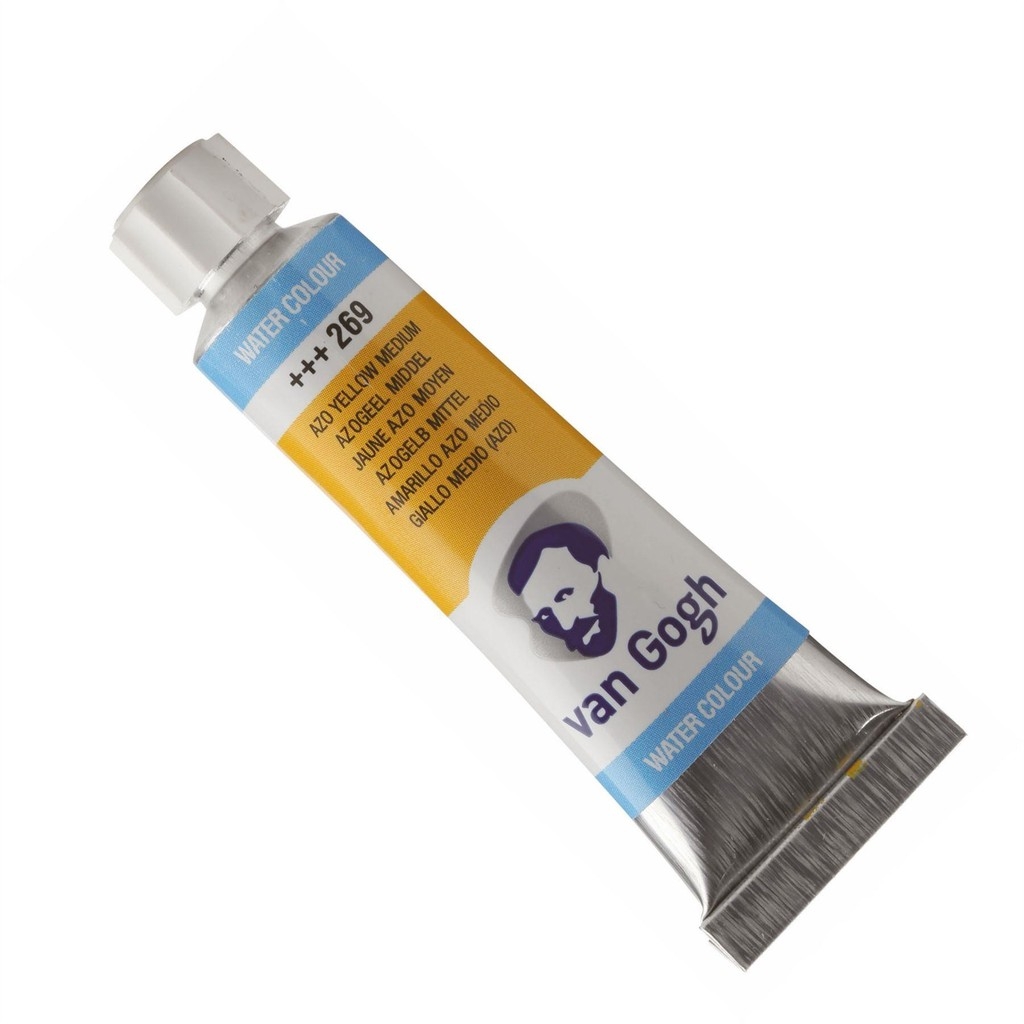 P1 Vangogh Tube 10ml & Halfpan lẻ Màu nước Vangogh tuýp lẻ 10ml