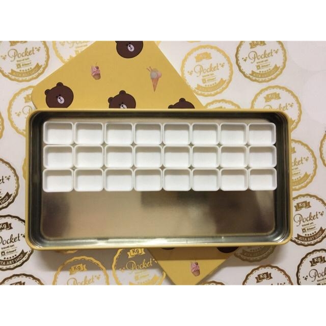 Hộp đựng màu rỗng Pocket rỗng các loại