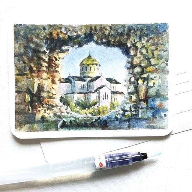 Cọ nước waterbrush NEVSKAYA PALITRA