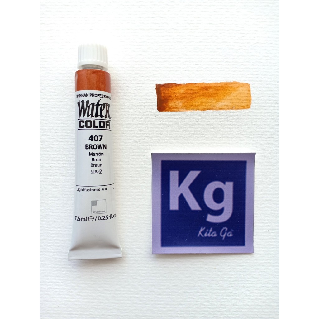 Màu nước lẻ Shinhan Professional tube 7.5ml