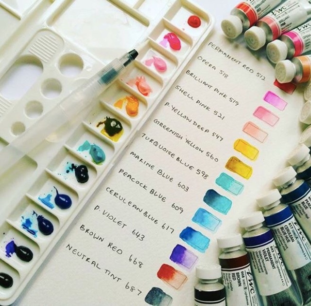 P3 Tuýp 15ml màu nước Shinhan PWC Hàn Quốc