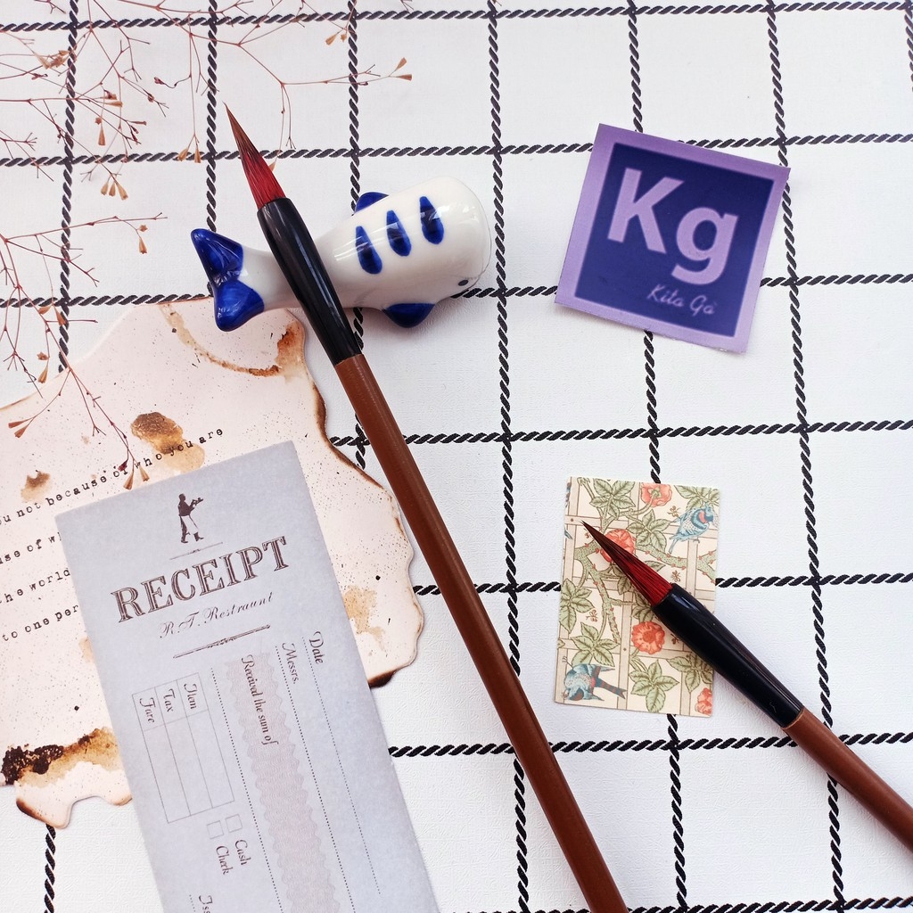 Cọ Trung viết thư pháp, vẽ ✍️ màu nước giá rẻ