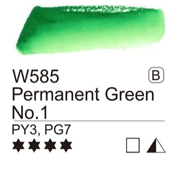 ✨Mijello 15ml✨P4 tone xanh Màu nước tuýp lẻ 15ml Mijello Mission Gold Hàn Quốc