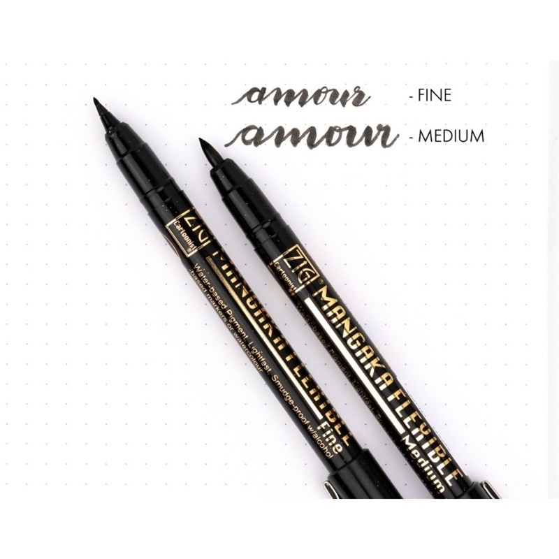 Bút line nét Zig Mangaka Nhật Bản