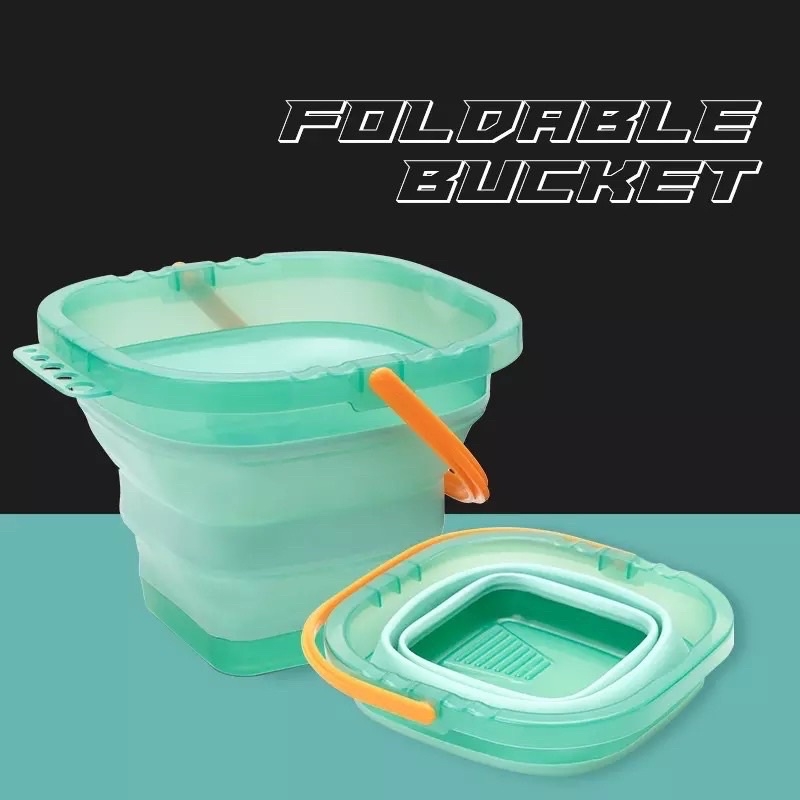 Xô rửa cọ chuyên dụng Maries (xám) Montmarte (xanh) Miya gấp (xanh)