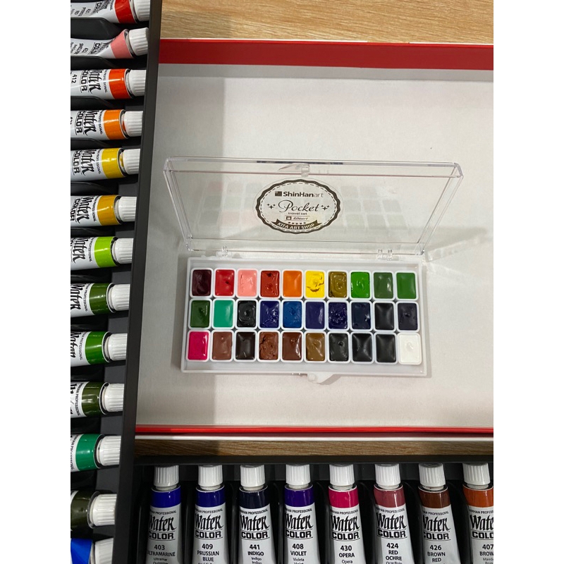 Pocket màu nước Shinhan Pro 0.6-2ml