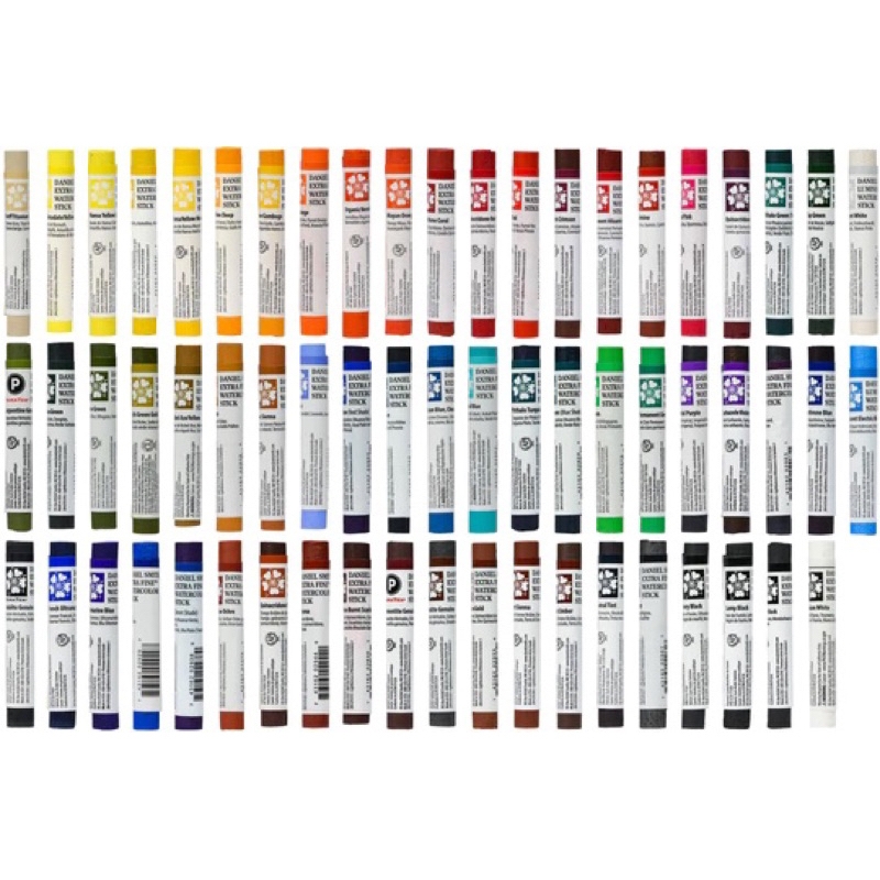 [62 mã màu) P3 Tone nâu đen xám Daniel Smith stick