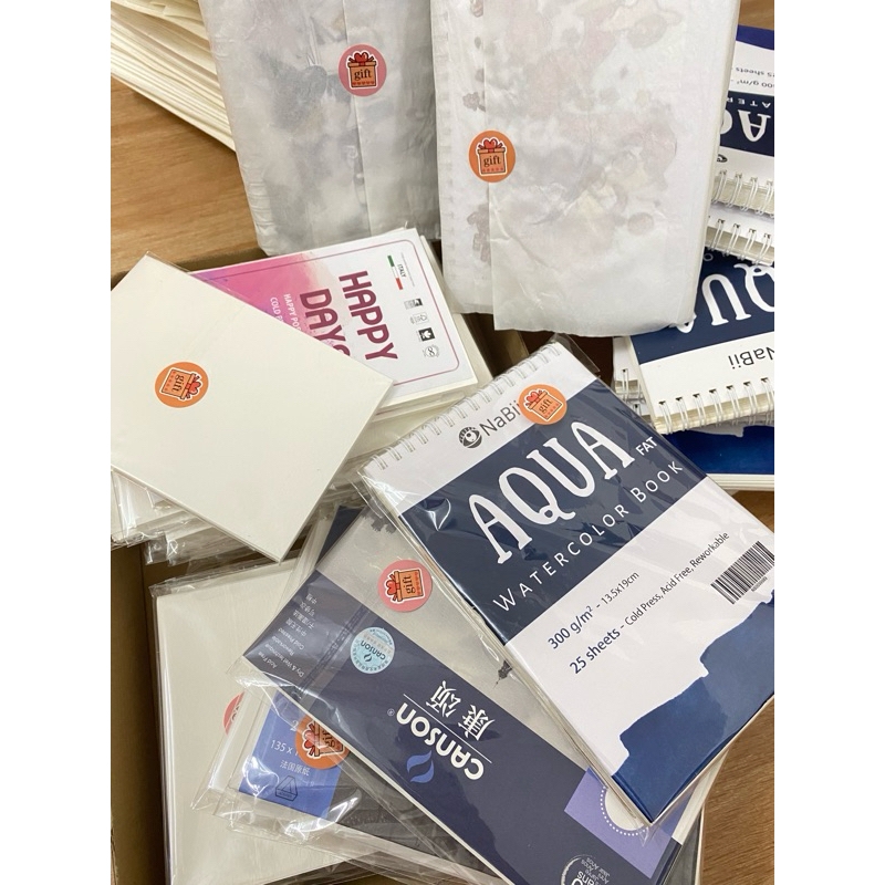 Giấy Vẽ Canson 1557 300gsm 🎁Quà tặng Giấy Vẽ gouache acrylic chì 🎁