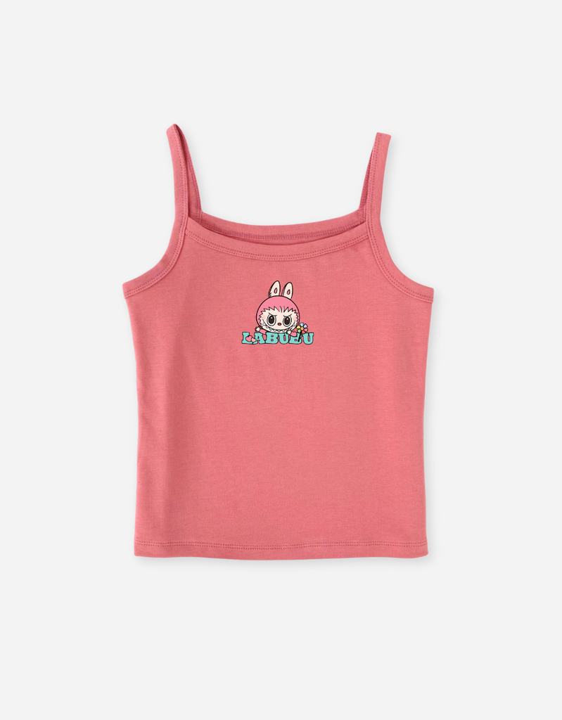 Áo bé gái thun rib cotton,  Áo 2 dây dáng ôm body