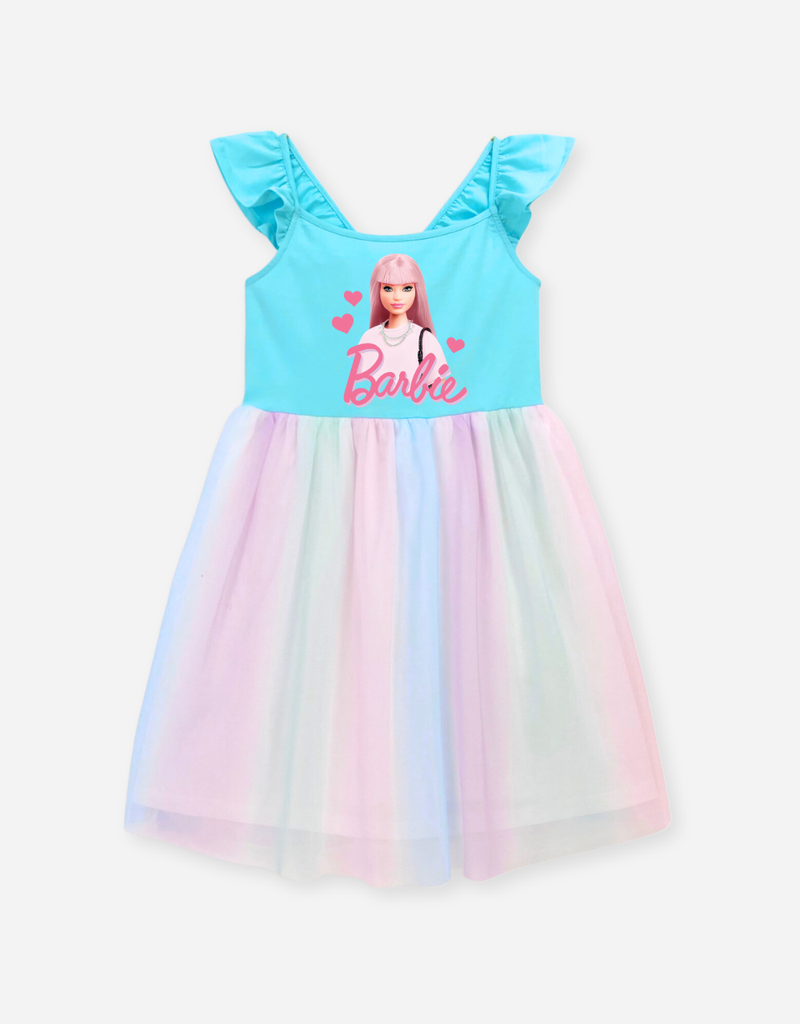 Váy bé gái Barbie