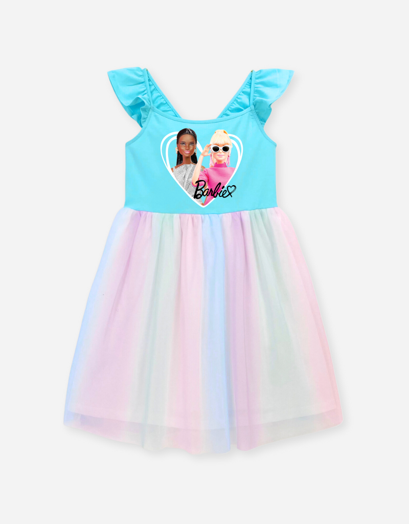 Váy bé gái Barbie